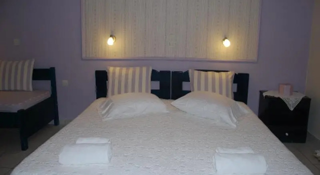 Студия с балконом Kavos Psarou Studios & Apartments