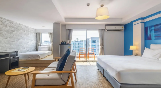 Трёхместный номер Standard Journeyhub Pattaya Central