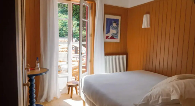 Номер Superior с видом на сад Hôtel de la Plage