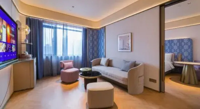 Люкс Manxin Hotel Lvliang Central Park