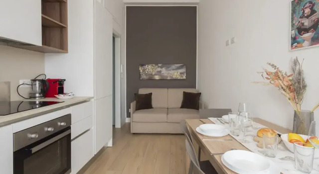 Апартаменты Spinoza - Modern 1 br With Balcony Steps From Piola