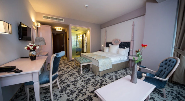 Standardní Dvoulůžkový s manželskou postelí pokoj s balkonem Pleiada Boutique Hotel