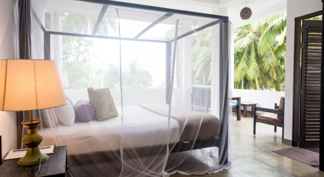Номер Deluxe с балконом и с видом на море Jasper House Sri Lanka