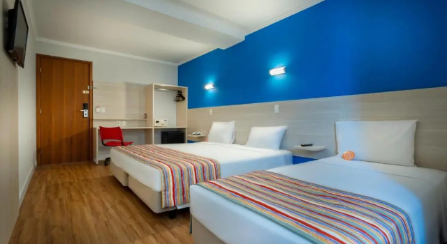 Трёхместный номер Standard Transamerica Fit Villa Lobos
