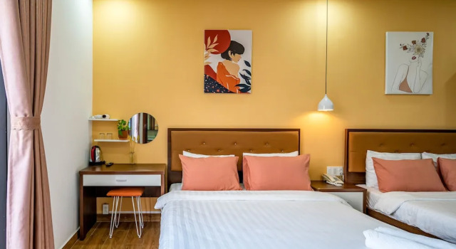 Номер Deluxe NiK Hotel Hillside Da Lat