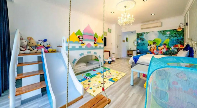 Семейный номер Standard с видом на сад An Ti Li Ya Homestay
