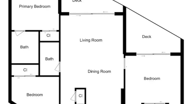Номер Standard Seacrest 715AB is a 3 BR on the Gulf side of Okaloosa Island by RedAwning