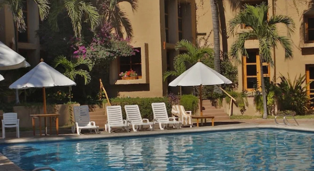 Вилла с видом на бассейн Villas El Rancho