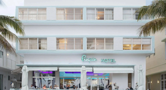 Penguin Hotel, Забронировать Отель Отели Майами-Бич 3 звезды, рядом с Коллинс-авеню, 3*