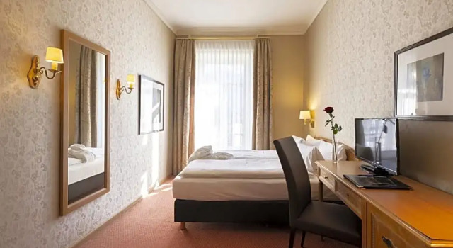 Двухместный номер с балконом Grand Hotel Beau Rivage Interlaken