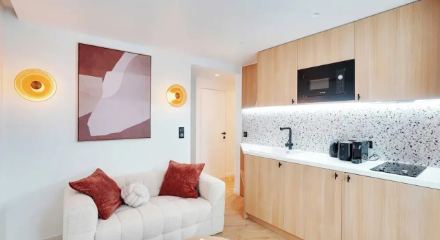 Апартаменты Charming apt With Balcony - 1br/2p - Saint Lazare