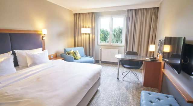 Номер Superior с видом на парк Radisson Blu Hotel Dortmund