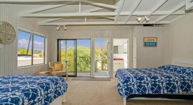 Captains Bach @ Cooks - Upstairs Holiday Unit, 予約 ホテル フィティアンガ Coromandel Peninsula