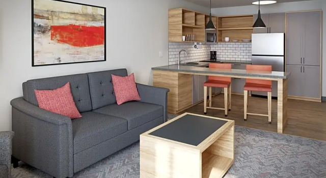 Четырёхместный люкс c 1 комнатой Candlewood Suites - Lexington - Medical District by IHG