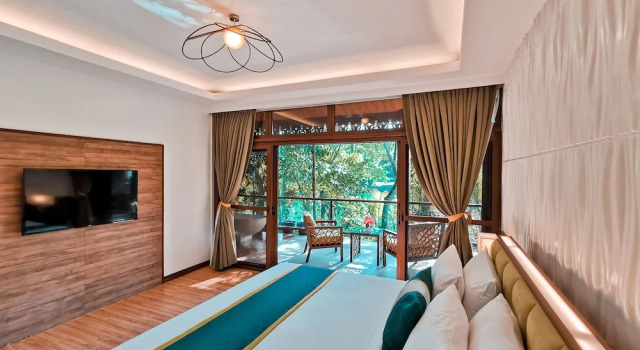 Camera Premier con balcone e con vista sul fiume Loboc River Resort