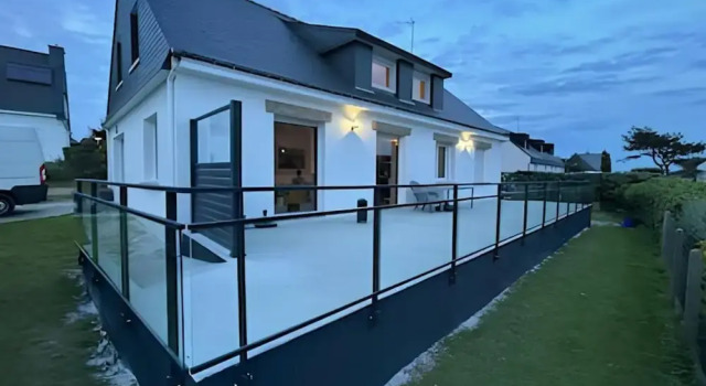 Коттедж Holiday Home in France With Sea View Terrace