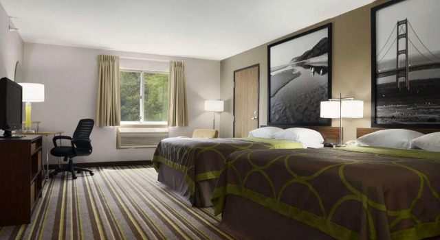 Standard Vierer Zimmer Super 8 by Wyndham Manistee