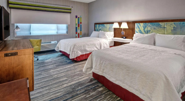 Четырёхместный номер Standard Hampton by Hilton Encinitas-Cardiff Encinitas, CA near Del Mar
