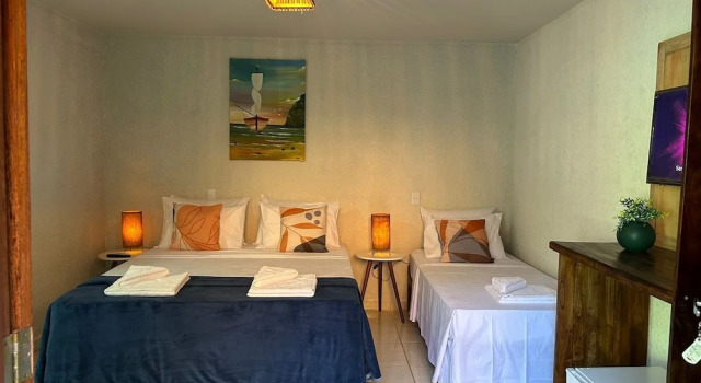 Номер Deluxe Pousada Preciosa do Arraial - com Natura e LOccitane - recém inaugurada