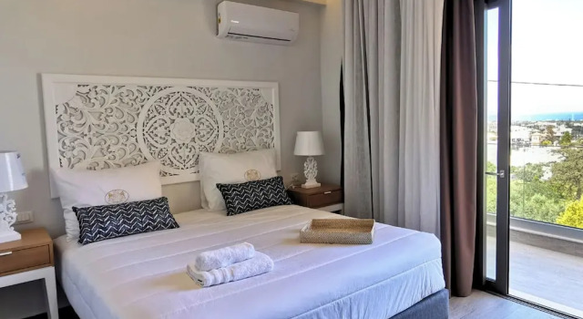 Двухместный номер Superior с балконом и с частичным видом на море Axel Beach Crete