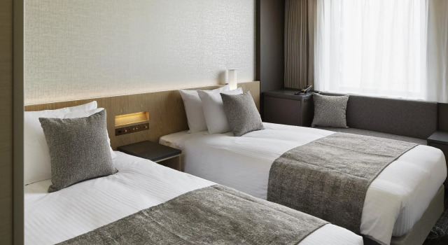 Двухместный номер Standard Hotel JAL City Sapporo Nakajima Park