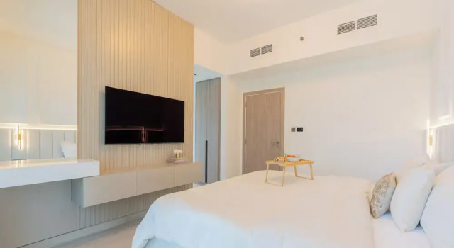 Stylish 1BR at Me Do Re | Panoramic View + Parking, Забронировать Апартаменты/квартира Апартаменты Эмирата Дубая, рядом с Dubai Marina Yacht Club, Апартаменты/квартира