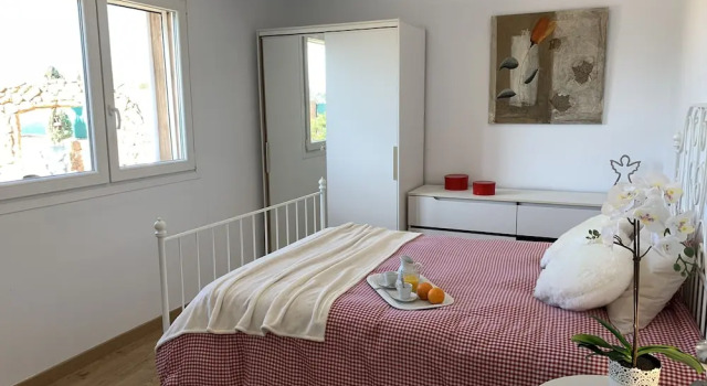 3 makuuhuonetta Perhe Villa parvekkeella vuoristomaisema Villa Mallorca