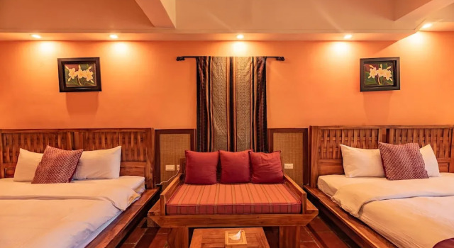 Четырёхместный семейный номер Standard Red Garden Resort