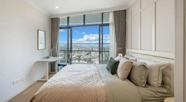 Апартаменты Superior с 3 комнатами с балконом и с видом на город City Garden Suites - Panorama Penthouse