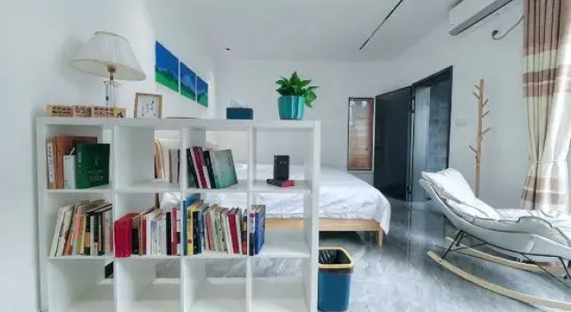 Кровать в общем номере Flower House Farm Homestay(Miyun Reservoir Store)