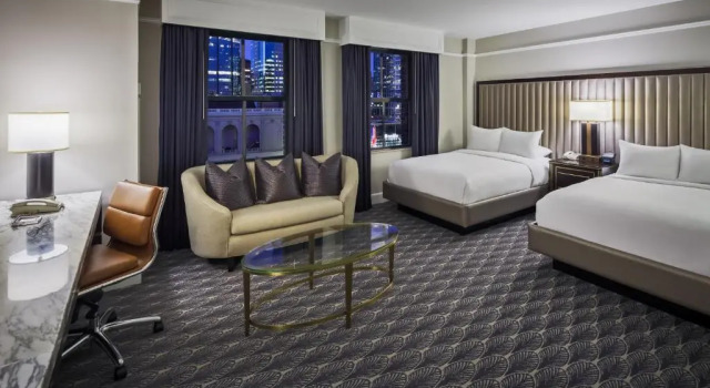 Двухместный номер Mobility Accessible Hilton President Kansas City