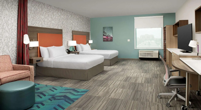 Четырёхместная студия Home2 Suites Polaris Columbus, OH
