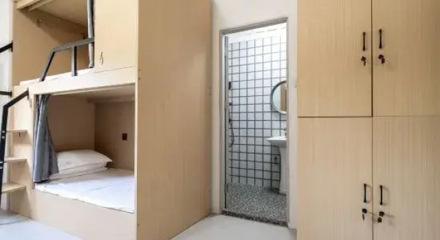 Кровать в общем номере (женский номер) Passerby hostel samui