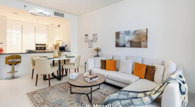Апартаменты Luxury Manzil - 2BR w City View near Dubai Mall
