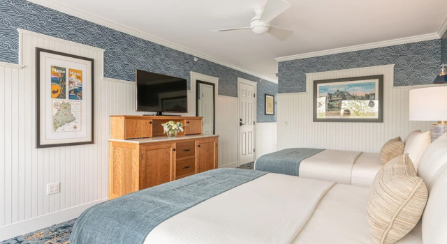 Четырёхместный номер Standard с балконом Bar Harbor Inn and Spa