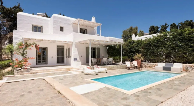 Вилла Sun Drop I With Private Pool Drios Beach Paros