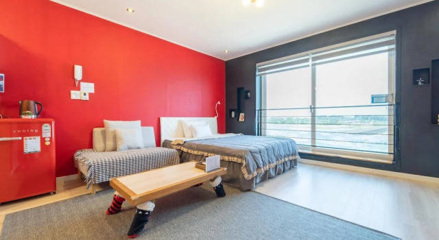 Номер Standard Gaviota Oceanfront Pension Jeju