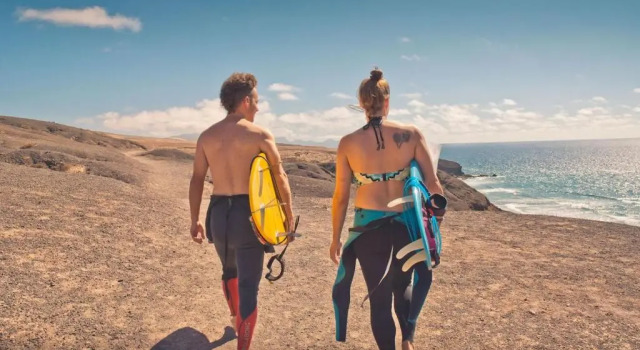 Bungalow - Fuego - Surf & Yoga Villa, Buchen Sie Villa La Pared Fuerteventura
