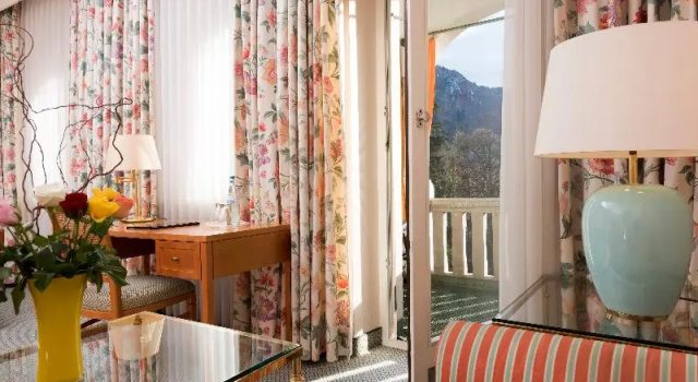Двухместный номер Standard с балконом Wyndham Grand Bad Reichenhall Axelmannstein