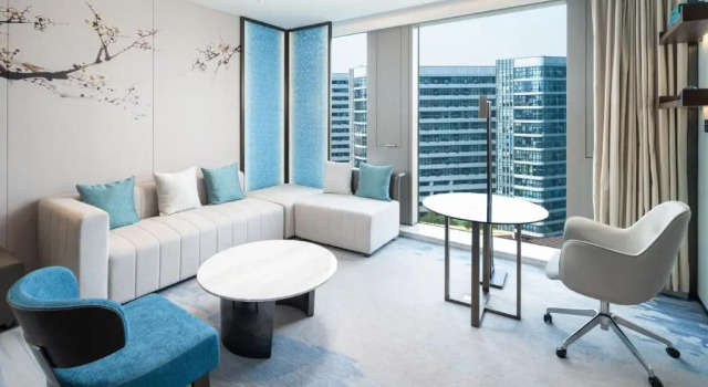 Люкс Deluxe Radisson Blu Hangzhou Xintiandi