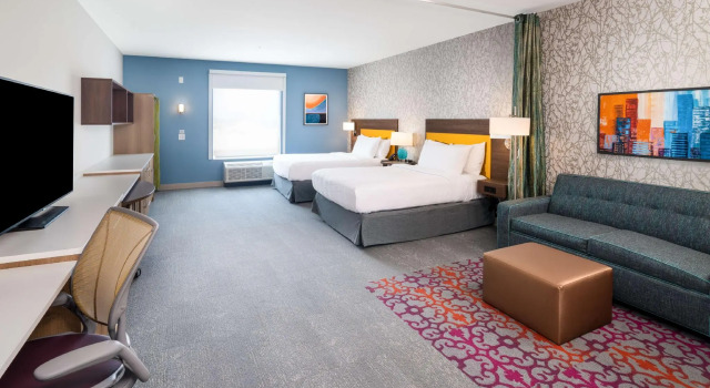 Четырёхместная студия Home2 Suites By Hilton North Little Rock, Ar