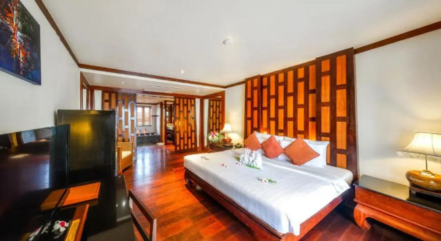 Двухместный номер Deluxe с видом на бассейн Baan Yin Dee Boutique Resort Phuket - SHA Plus