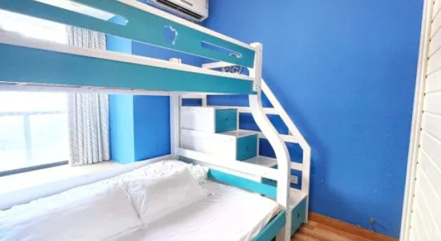 Семейный люкс с 2 комнатами с видом на море Weilanhai Boutique Hotel