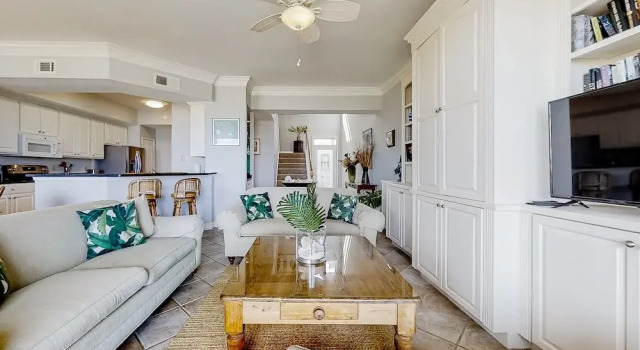 Oceanfront, Gated Community Townhome With Private W/d, Beach & Pool Access, Забронировать Дом для отпуска Виллы штата Флориды, Вилла