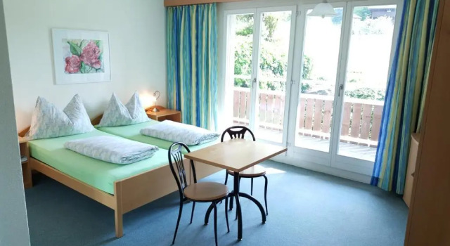 Двухместный номер Standard с балконом Hotel Fluematte
