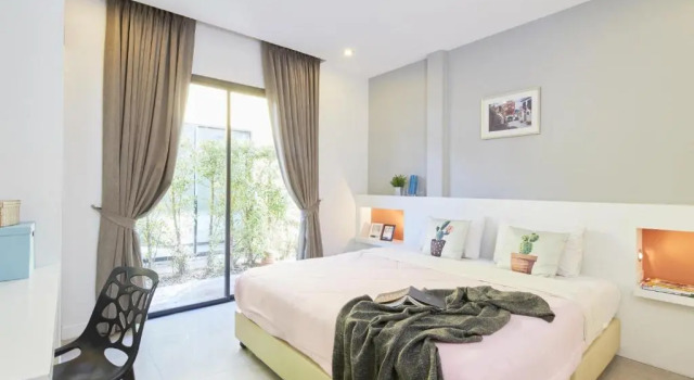 Вилла Deluxe с 3 комнатами с видом на бассейн Villa Navin Beach Resort