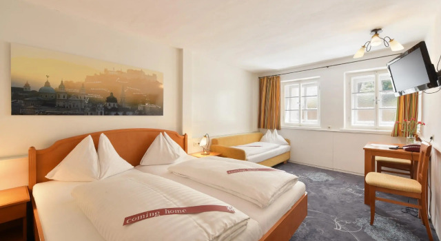 Трёхместный номер Standard с видом на сад Hotel Krone 1512