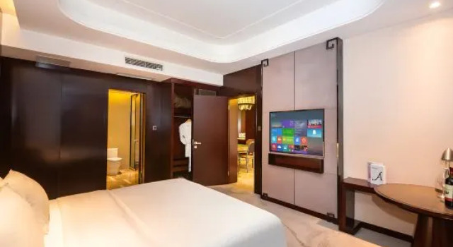 Двухместный люкс Deluxe с видом на сад Minshan Mianzhu Hotel