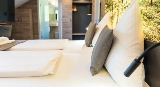 Двухместный номер Standard с балконом и с видом на горы Hotel Christel