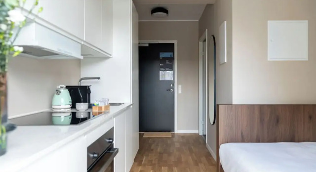 Одноместная студия с балконом Numa Copenhagen Nørrebro
